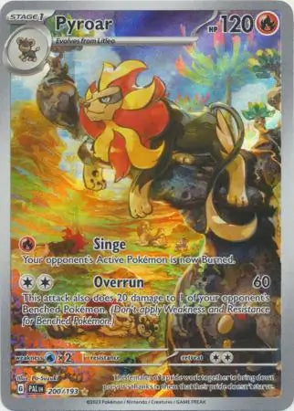 200/193 Pyroar Paldea Evolved Pokémon Card