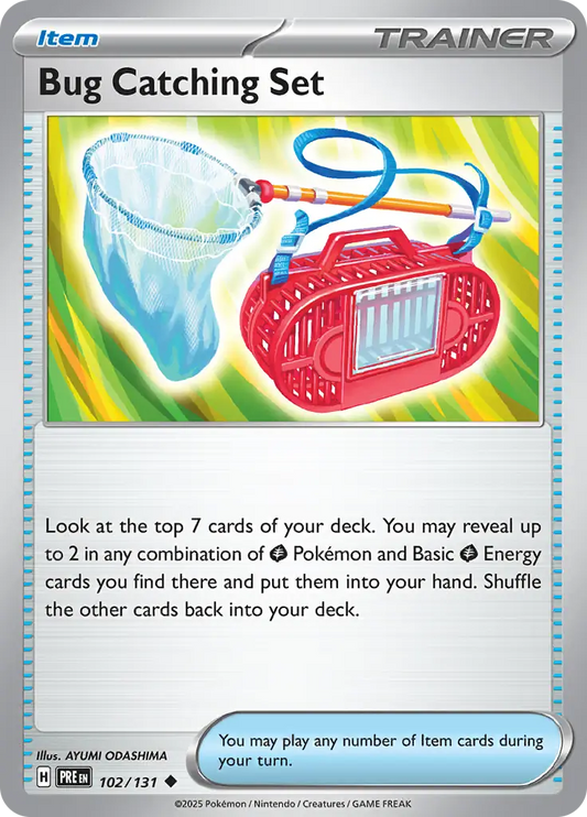102/131 Bug Catching Set Prismatic Evolutions Pokémon Card