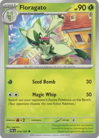 014/193 Floragato Paldea Evolved Pokémon Card