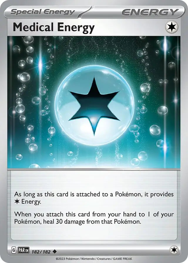 182/182 Medical Energy Paradox Rift Pokémon Card