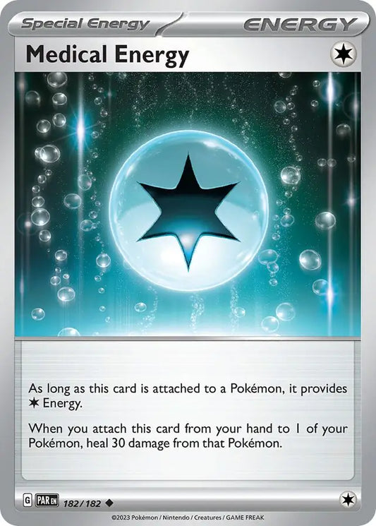 182/182 Medical Energy Paradox Rift Pokémon Card
