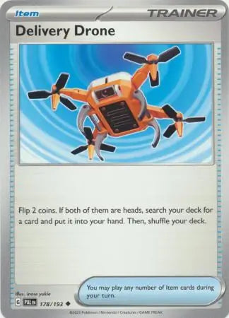 178/193 Delivery Drone Paldea Evolved Pokémon Card