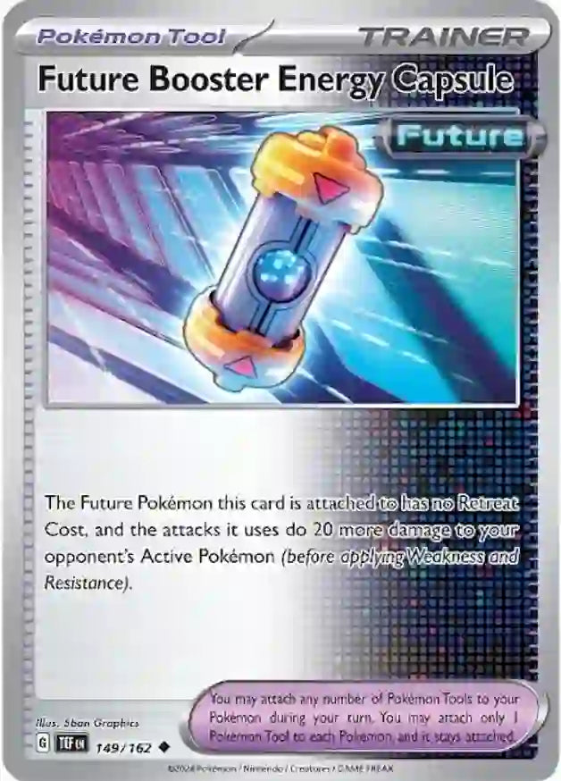 149/162 Future Booster Energy Capsule Scarlet & Violet Temporal Forces Pokémon Card