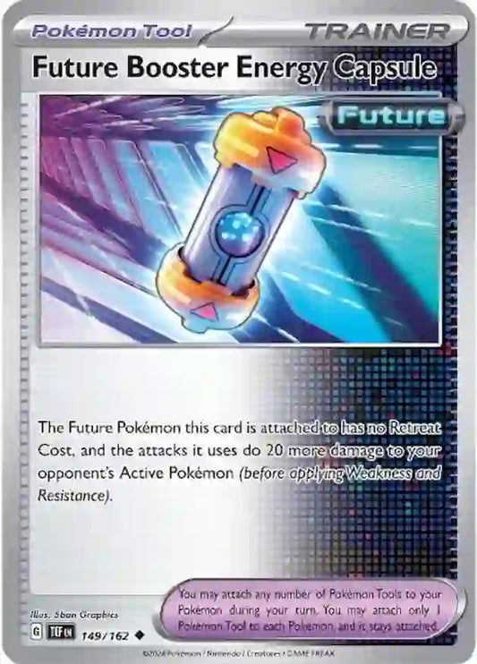 149/162 Future Booster Energy Capsule Scarlet & Violet Temporal Forces Pokémon Card