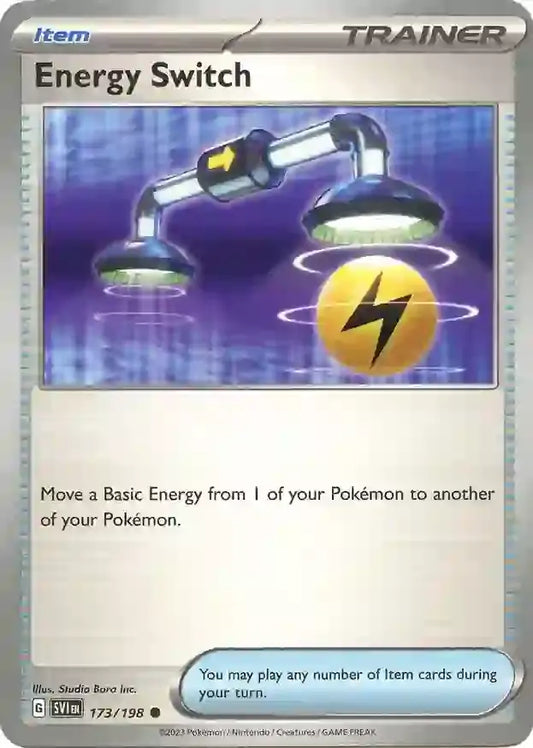 173/198 Energy Switch Scarlet & Violet Base Set Pokémon Card