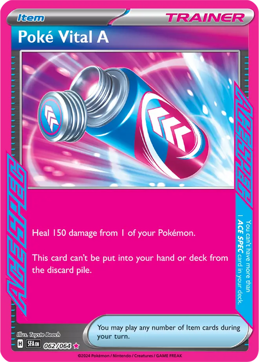 062/064 Poké-Vital A Shrouded Fable Pokémon Card