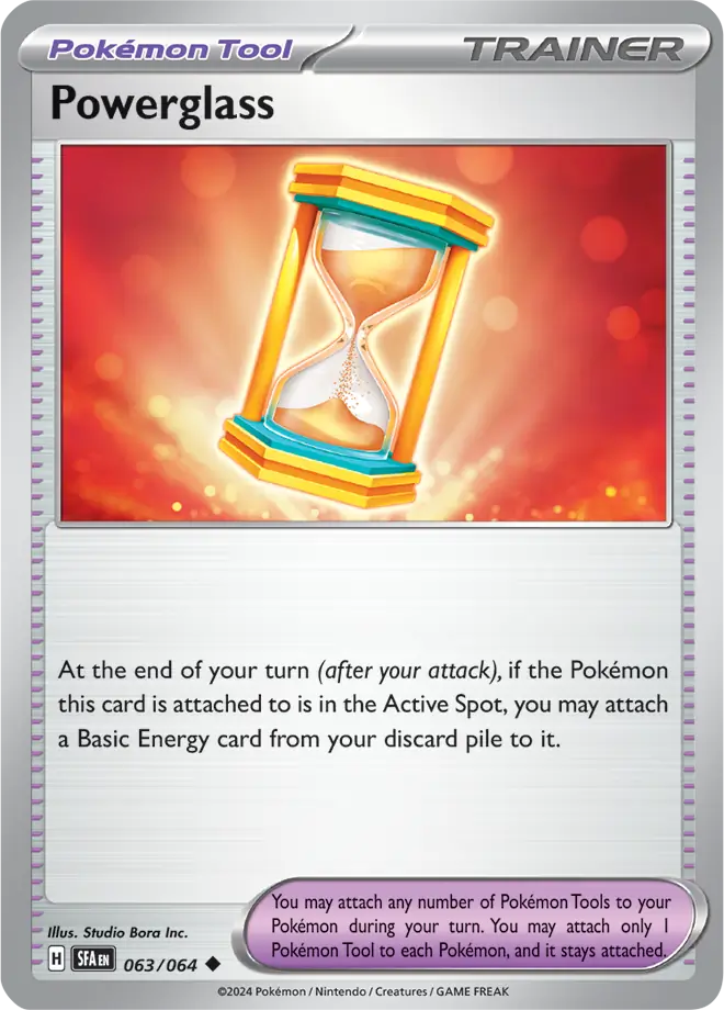 063/064 Power Hourglass Shrouded Fable Pokémon Card