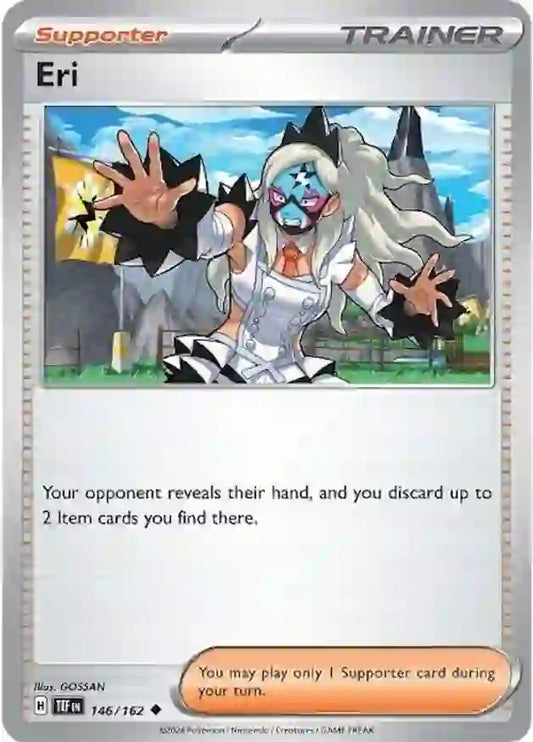 146/162 Eri Scarlet & Violet Temporal Forces Pokémon Card