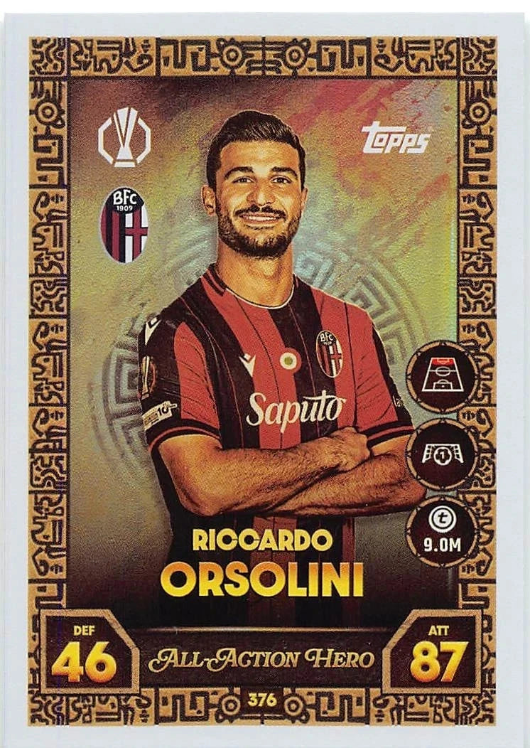 376 Riccardo Orsolini (Bologna FC 1909) All-Action Hero
