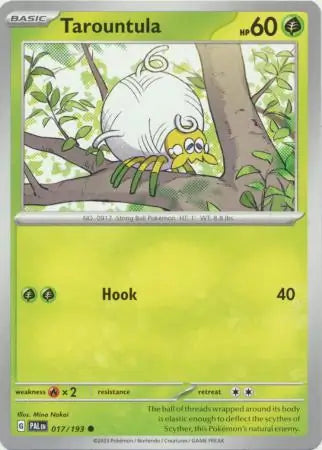 017/193 Tarountula Paldea Evolved Pokémon Card