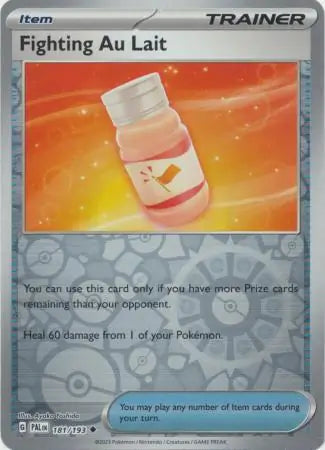 181/193 Fighting Au Lait Reverse Holo Paldea Evolved Pokémon Card