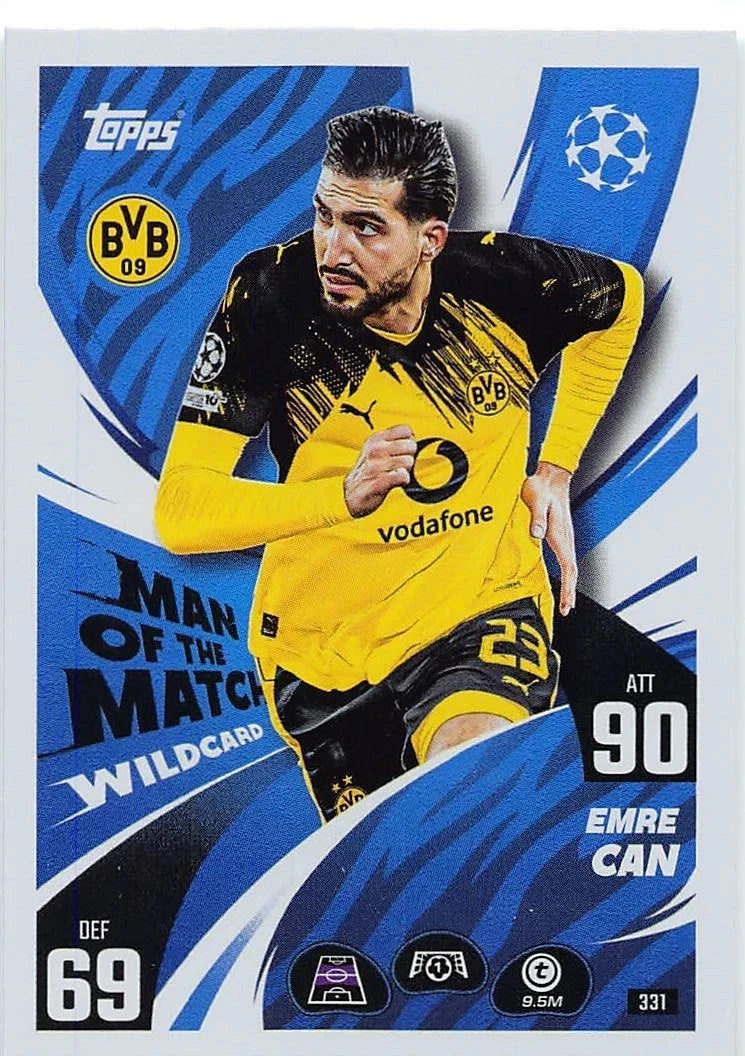 331 Emre Can (Borussia Dortmund) Man of the Match Wildcard
