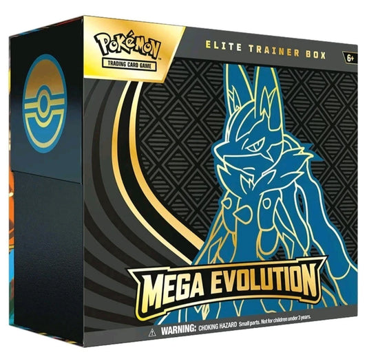 Pokémon Lucario Mega Evolution Elite Trainer Box (ETB)