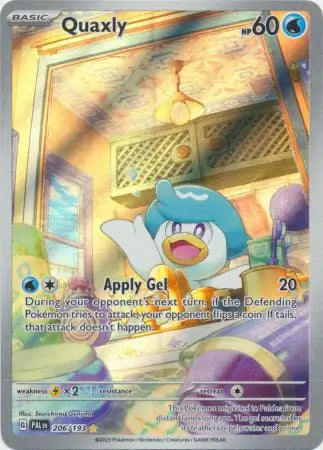 206/193 Quaxly Paldea Evolved Pokémon Card