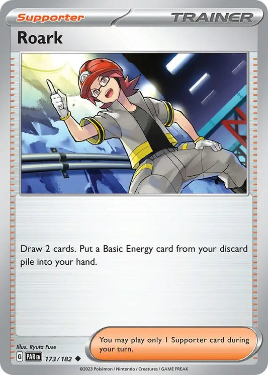 173/182 Roark Paradox Rift Pokémon Card