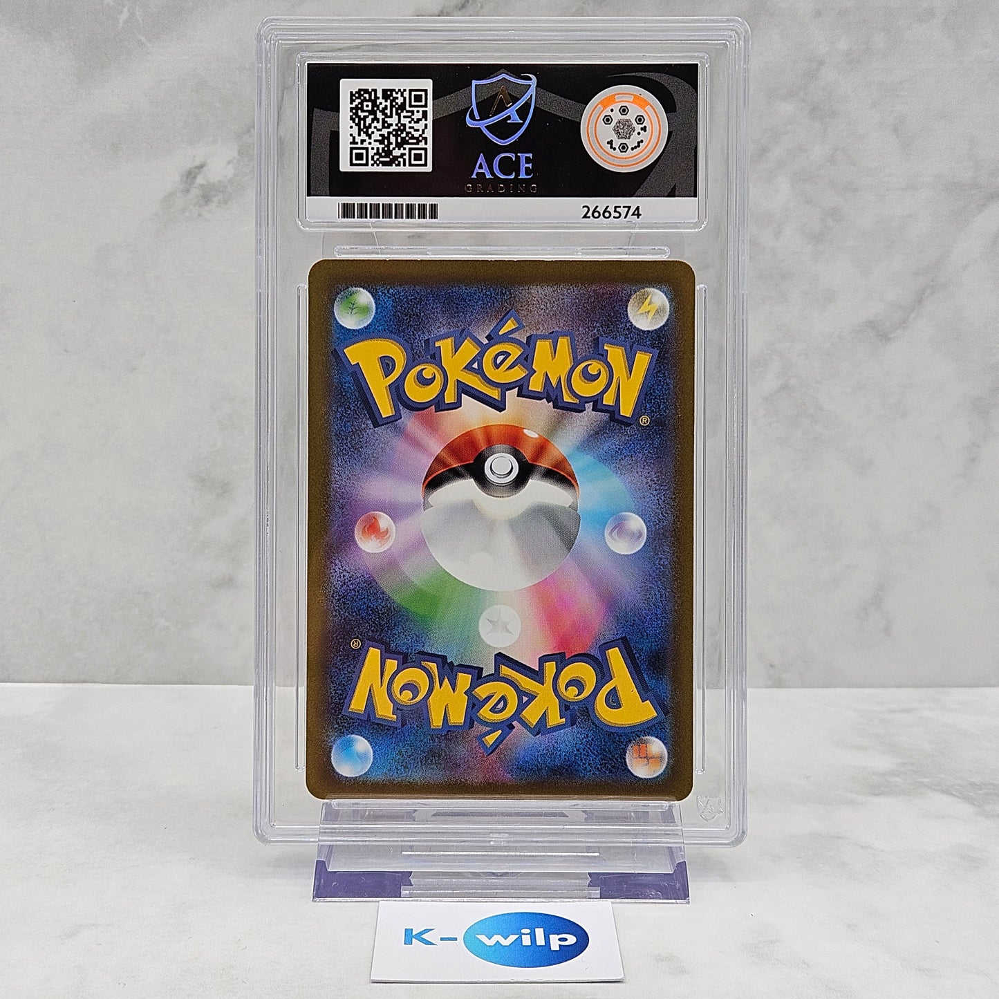 Ninetales 110/108 Japanese Ruler Of The Blackflame Pokemon Card ACE Graded 10