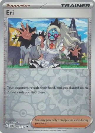 146/162 Eri Reverse Holo Temporal Forces Pokémon Card
