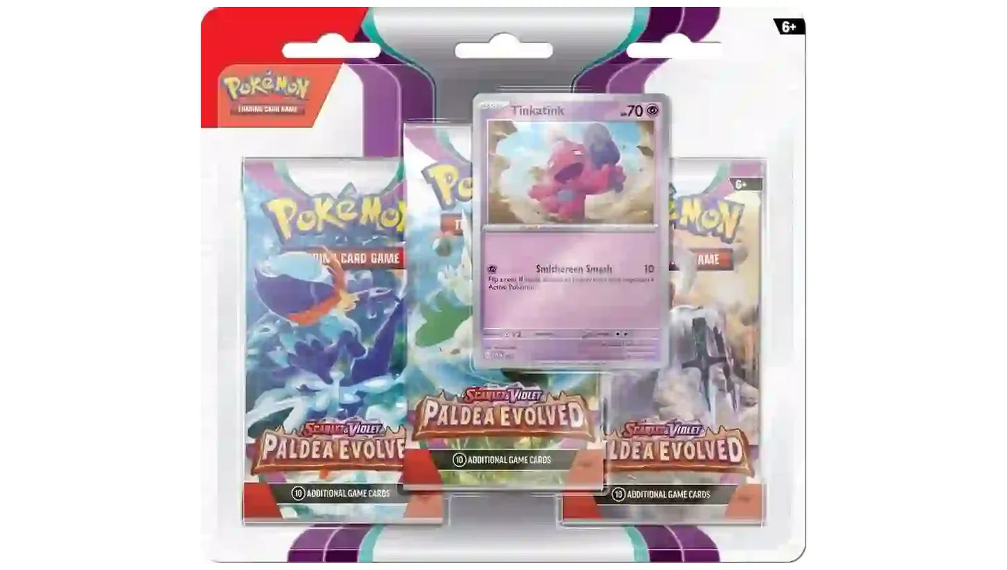 Paldea Evolved 3 Pack Blister