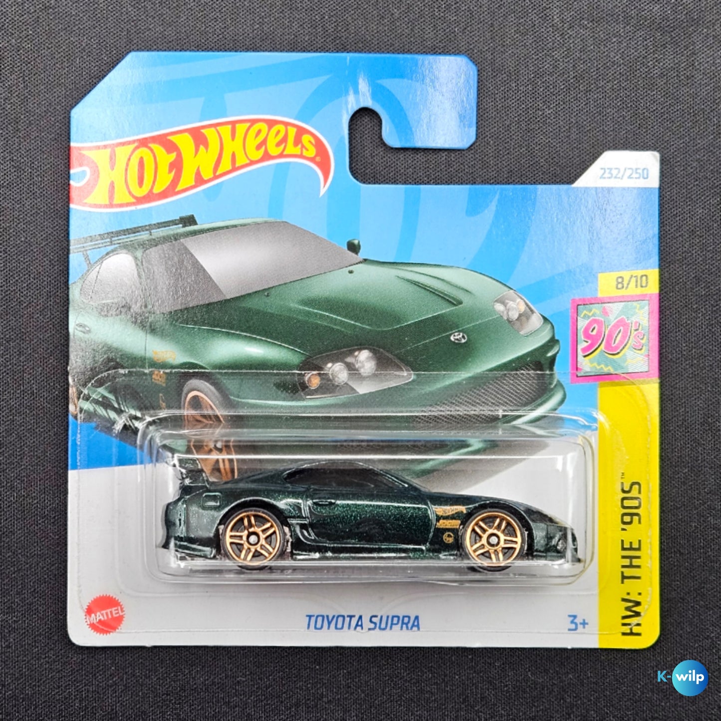 232/250 Toyota Supra HW The 90's 2024 Mainline Hot Wheels HYB09-N521 21A