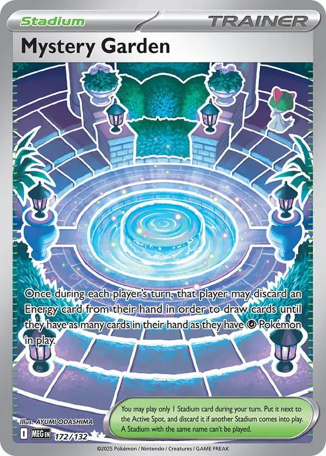 172/132 Mystery Garden Mega Evolution Pokémon Card