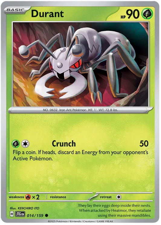 014/159 Durant Journey Together Pokémon Card