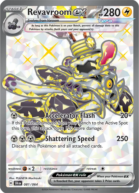 081/064 Revavroom ex Shrouded Fable Pokémon Card