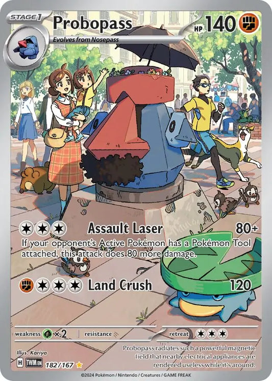 182/167 Probopass Twilight Masquerade Pokémon Card