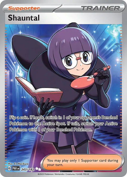 243/182 Shauntal Paradox Rift Pokémon Card