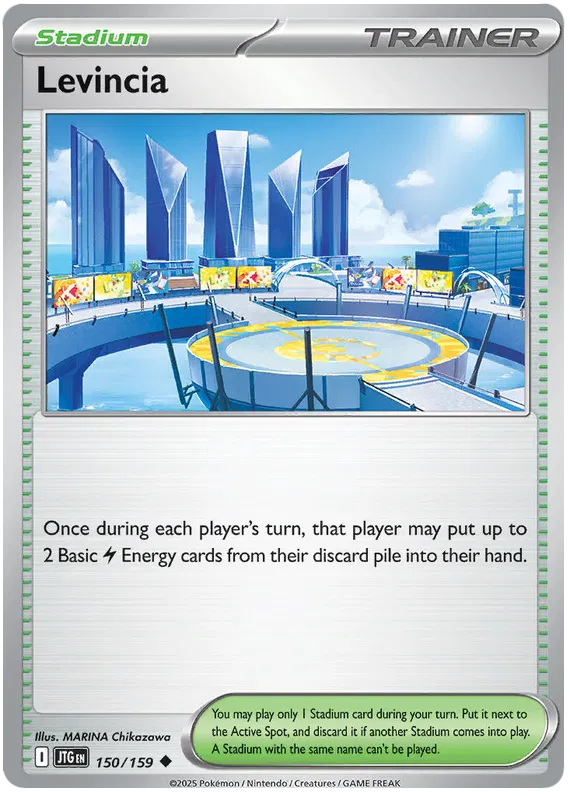 150/159 Levincia Journey Together Pokémon Card