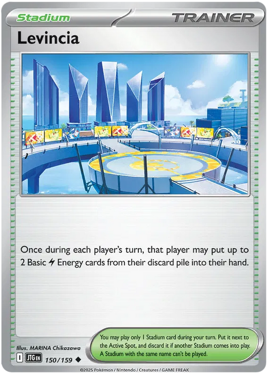 150/159 Levincia Journey Together Pokémon Card