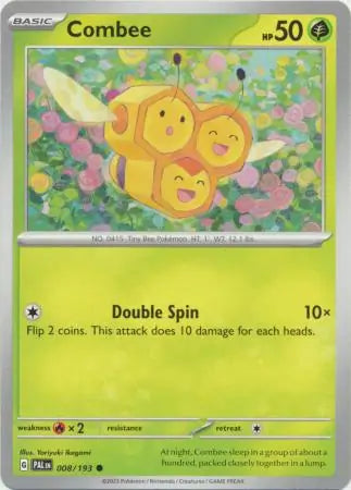 008/193 Combee Paldea Evolved Pokémon Card