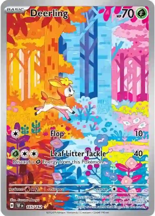 165/162 Deerling Scarlet & Violet Temporal Forces Pokémon Card