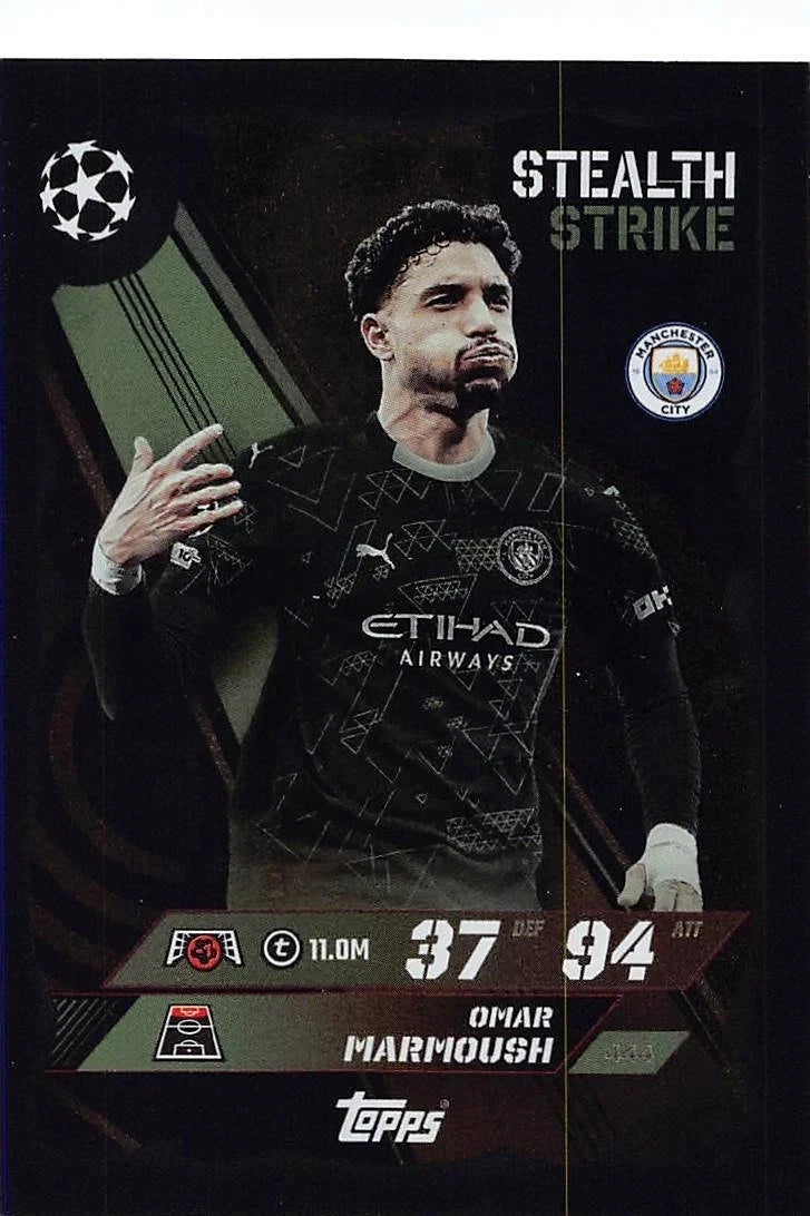 444 Omar Marmoush (Manchester City) Stealth Strike