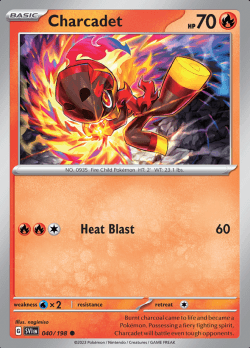 040/198 Charcadet Scarlet & Violet Base Set Pokémon Card
