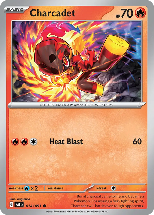 014/091 Charcadet Paldean Fates Pokémon Card