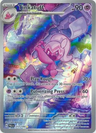 217/193 Tinkatuff Paldea Evolved Pokémon Card