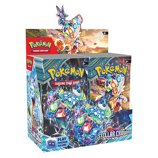 Pokémon Stellar Crown Booster CDU (36 Packs)