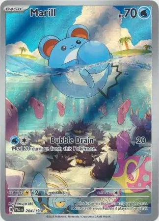 204/193 Marill Paldea Evolved Pokémon Card