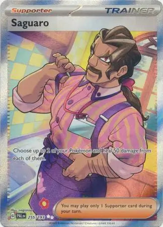 255/193 Saguaro Paldea Evolved Pokémon Card