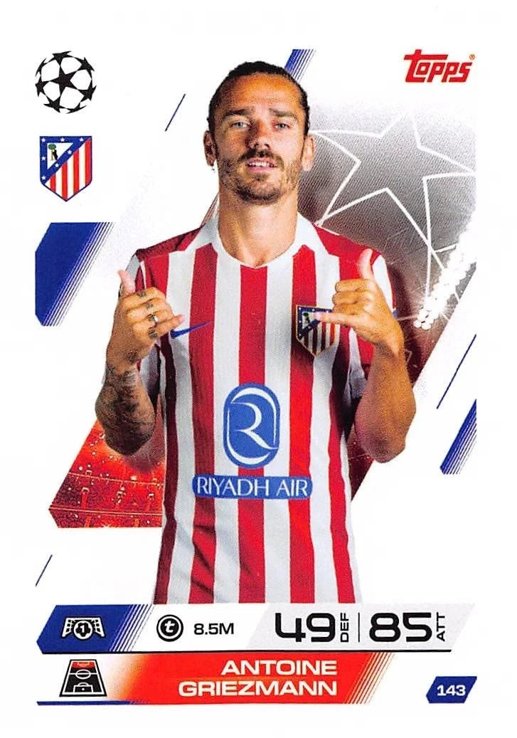 143 Antoine Griezmann (Atlético de Madrid)