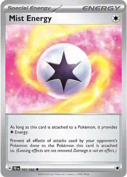 161/162 Mist Energy Scarlet & Violet Temporal Forces Pokémon Card