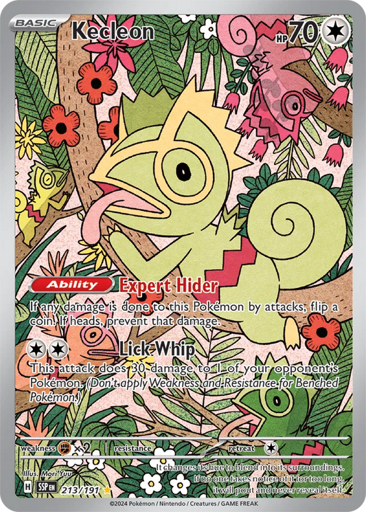 213/191 Kecleon Surging Sparks Pokémon Card