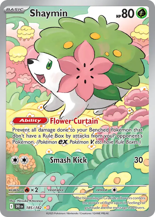 185/182 Shaymin Destined Rivals Pokémon Card