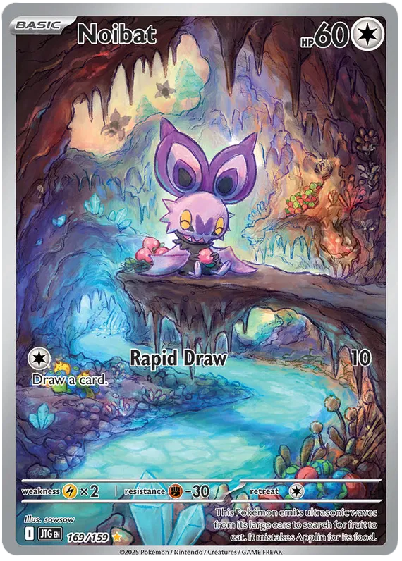 169/159 Noibat Journey Together Pokémon Card