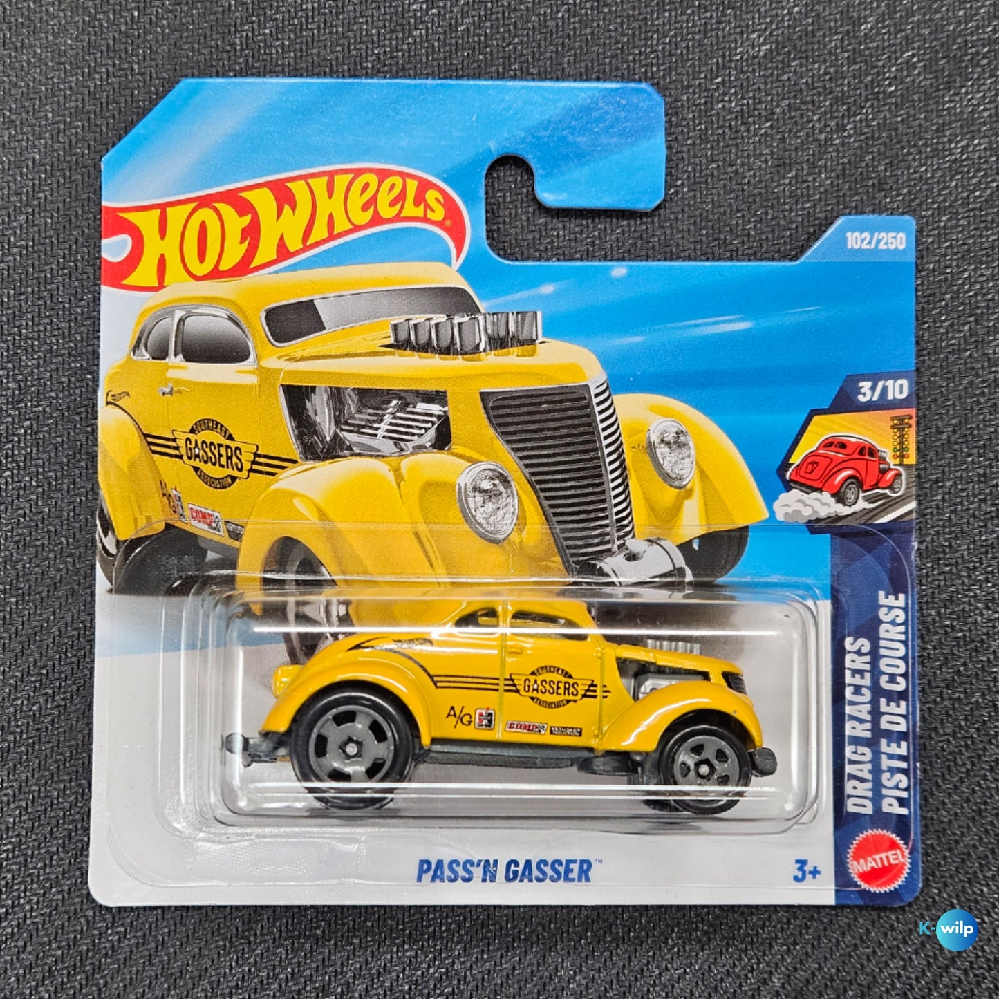 102/250 Pass'N Gasser Drag Racers 2026 Mainline Hot Wheels Short Card Mattel