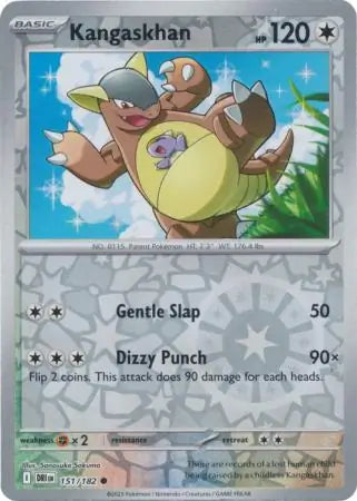 151/182 Kangaskhan Reverse Holo Destined Rivals Pokémon Card