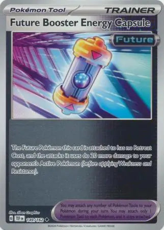 149/162 Future Booster Energy Capsule Reverse Holo Temporal Forces Pokémon Card