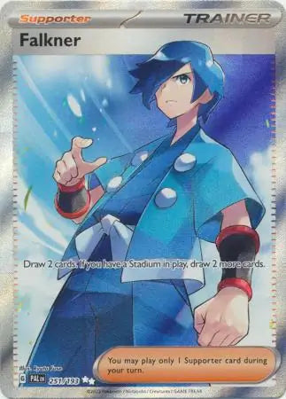 251/193 Falkner Paldea Evolved Pokémon Card