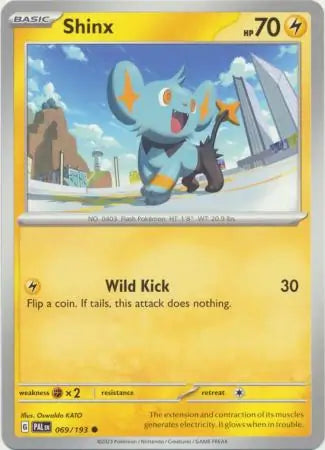 069/193 Shinx Paldea Evolved Pokémon Card
