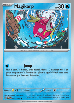 044/198 Magikarp Scarlet & Violet Base Set Pokémon Card